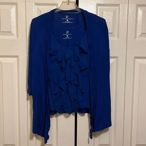 New York & Company Tank/Cardigan Set